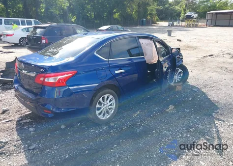 2018 Nissan Sentra Sv из США, поврежденный, VIN 3N1AB7AP8JY292204